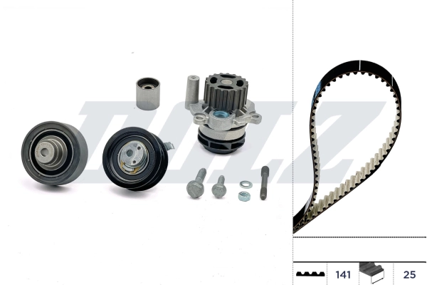 Water Pump & Timing Belt Kit KD108