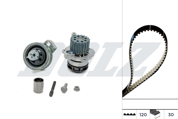 Water Pump & Timing Belt Kit KD105