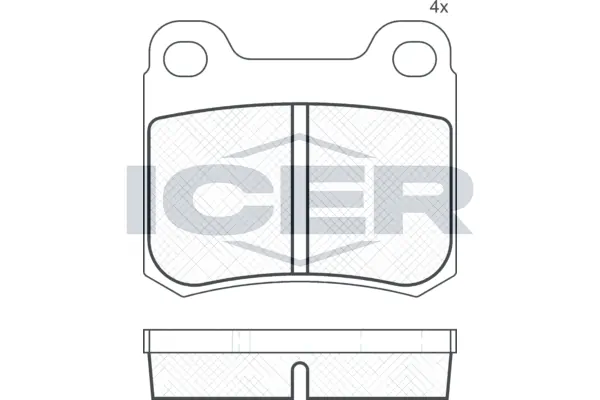 Brake Pad Set, disc brake 180420