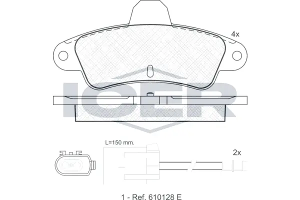 Brake Pad Set, disc brake 180919