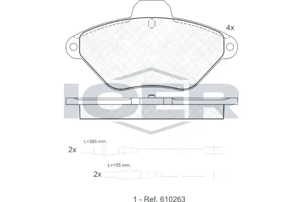 Brake Pad Set, disc brake 180921