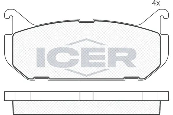 Brake Pad Set, disc brake 181110