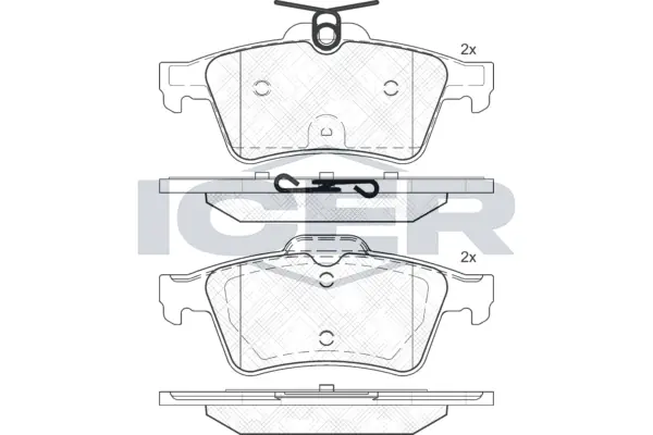 Brake Pad Set, disc brake 182013