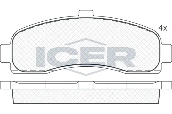 Brake Pad Set, disc brake 180922