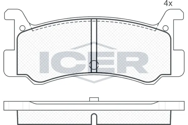 Brake Pad Set, disc brake 180621