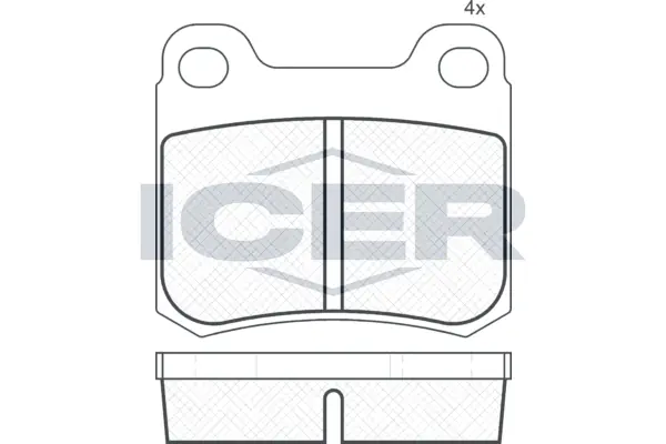 Brake Pad Set, disc brake 180517
