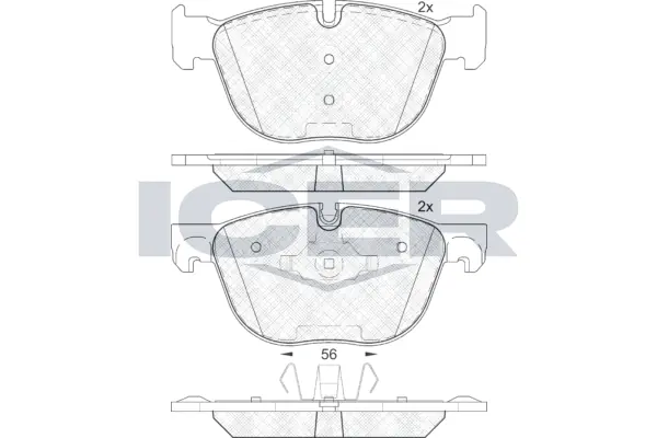 Brake Pad Set, disc brake 181919