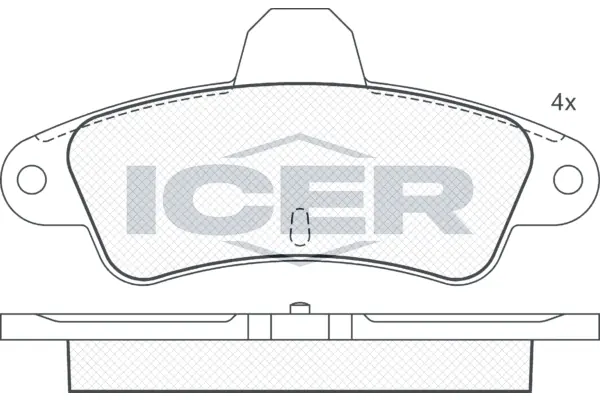 Brake Pad Set, disc brake 180918