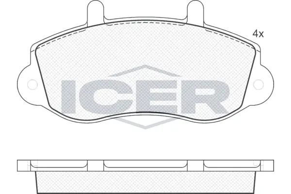 Brake Pad Set, disc brake 141219