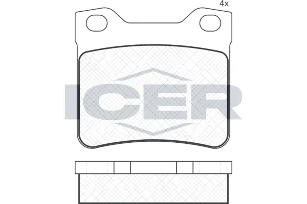 Brake Pad Set, disc brake 181109