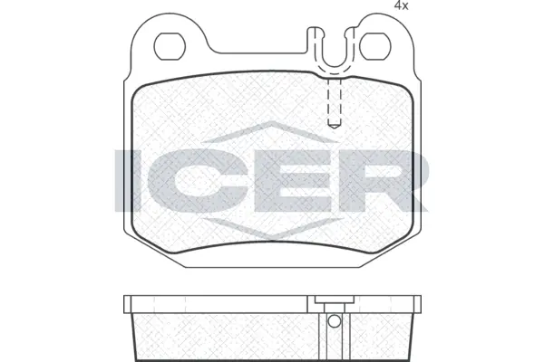 Brake Pad Set, disc brake 181391