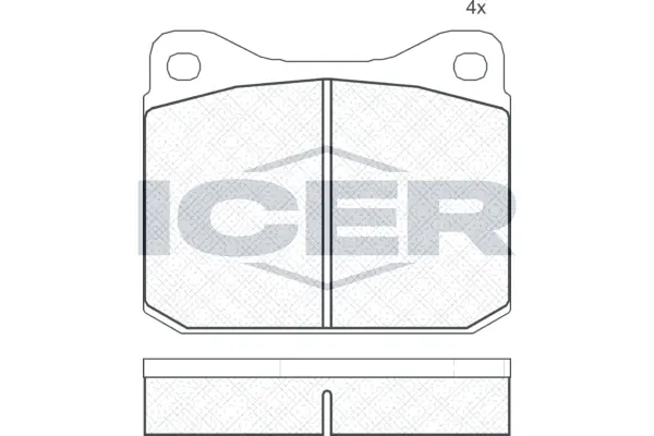 Brake Pad Set, disc brake 180327