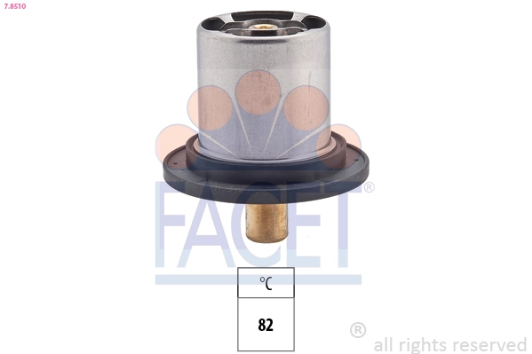 Thermostat, coolant Made in Italy - OE Equivalent 7.8510