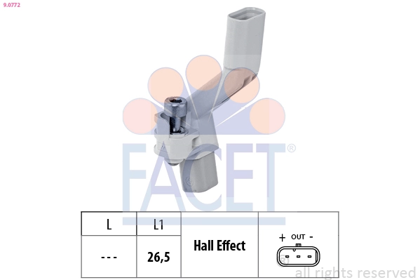 Sensor, crankshaft pulse OE Equivalent 9.0772