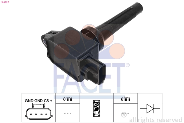 Ignition Coil OE Equivalent 9.6527