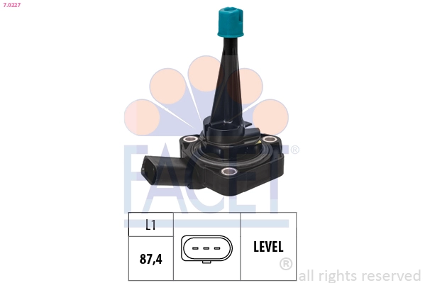 Sensor, engine oil level OE Equivalent 7.0227