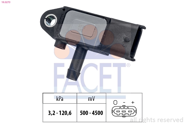 Air Pressure Sensor, altitude adaption Made in Italy - OE Equivalent 10.3273