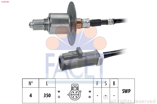 Oxygen Sensor Made in Italy - OE Equivalent 10.8149