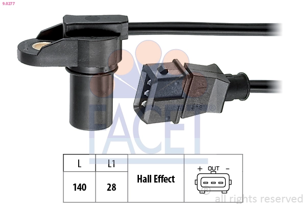 Sensor, camshaft position Made in Italy - OE Equivalent 9.0277
