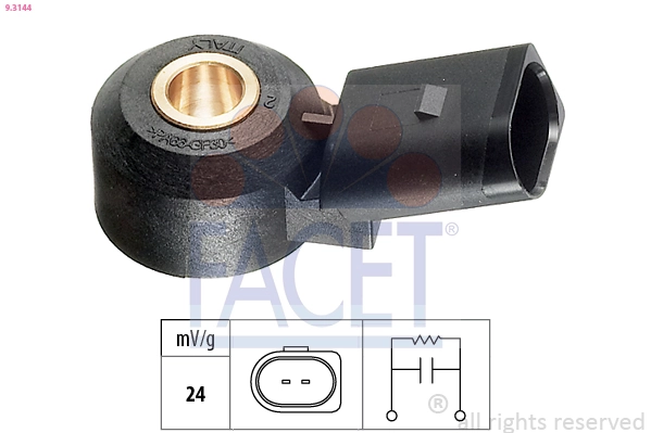 Knock Sensor Made in Italy - OE Equivalent 9.3144