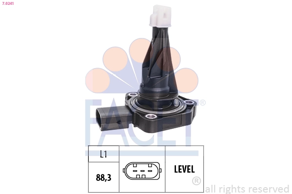 Sensor, engine oil level Made in Italy - OE Equivalent 7.0241