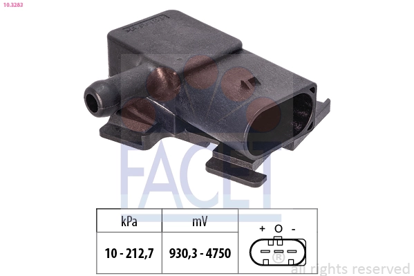 Air Pressure Sensor, altitude adaption Made in Italy - OE Equivalent 10.3283