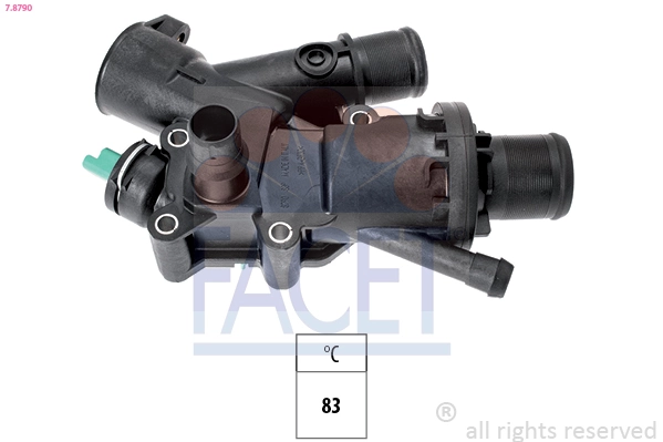Thermostat, coolant Made in Italy - OE Equivalent 7.8790