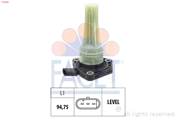 Sensor, engine oil level Made in Italy - OE Equivalent 7.0244