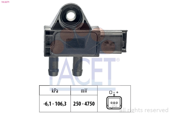Air Pressure Sensor, altitude adaption Made in Italy - OE Equivalent 10.3271