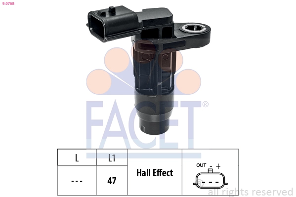 Sensor, crankshaft pulse OE Equivalent 9.0768