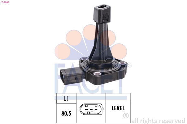 Sensor, engine oil level Made in Italy - OE Equivalent 7.0246