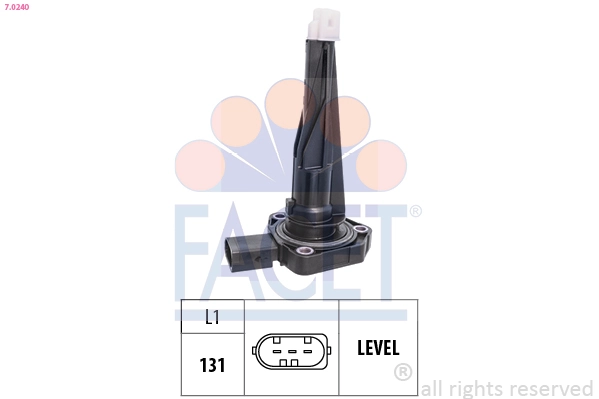Sensor, engine oil level Made in Italy - OE Equivalent 7.0240