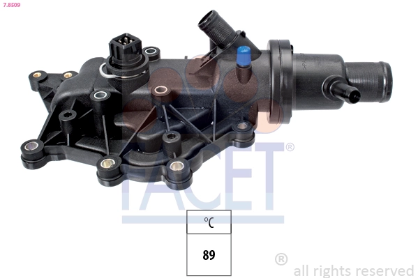 Thermostat, coolant Made in Italy - OE Equivalent 7.8509