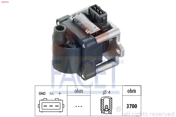 Ignition Coil Unit OE Equivalent 9.8114