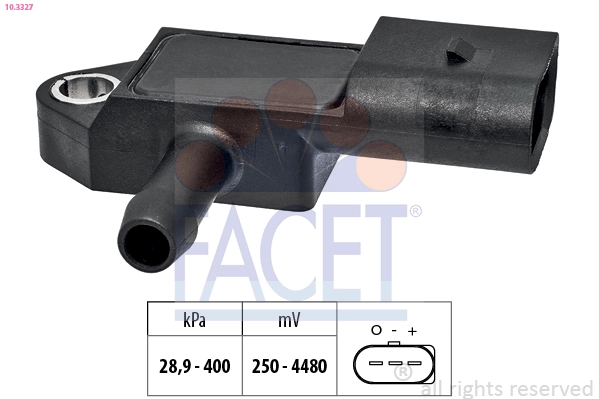 Air Pressure Sensor, altitude adaption Made in Italy - OE Equivalent 10.3327