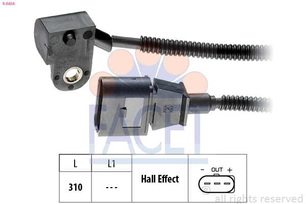 Sensor, camshaft position Made in Italy - OE Equivalent 9.0456