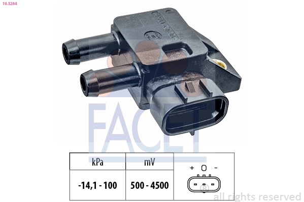 Air Pressure Sensor, altitude adaption Made in Italy - OE Equivalent 10.3284
