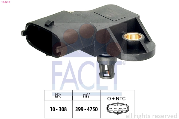 Sensor, boost pressure Made in Italy - OE Equivalent 10.3410