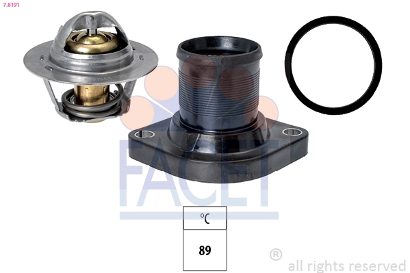 Thermostat, coolant Made in Italy - OE Equivalent 7.8191