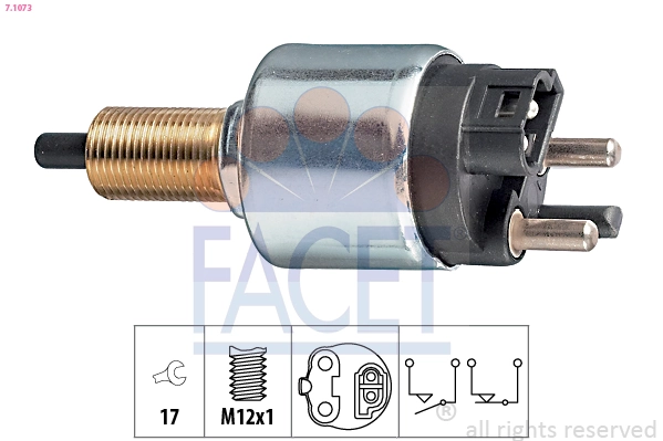 Stop Light Switch Made in Italy - OE Equivalent 7.1073