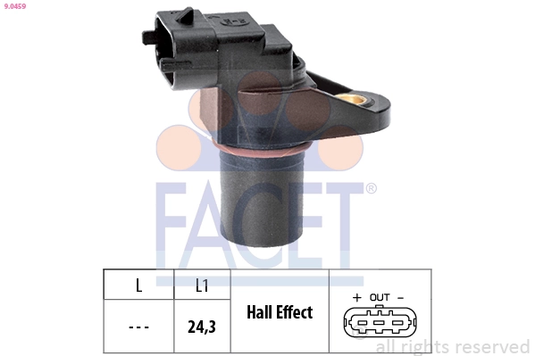 Sensor, engine speed Made in Italy - OE Equivalent 9.0459