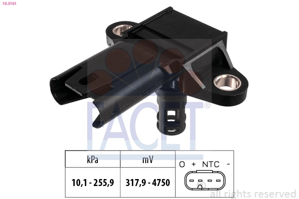 Air Pressure Sensor, altitude adaption Made in Italy - OE Equivalent 10.3161