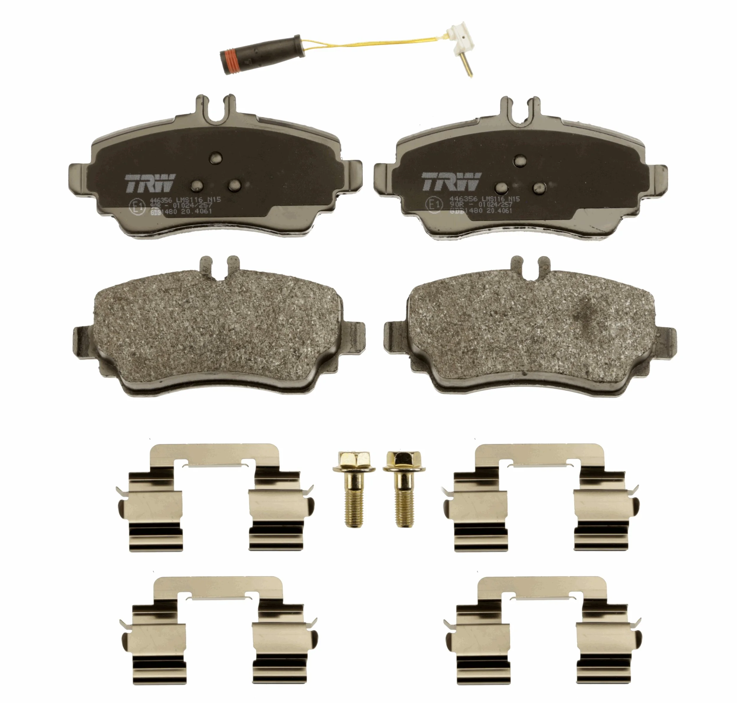 Brake Pad Set, disc brake GDB1480