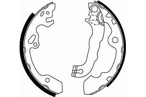 Brake Shoe Set GS8636