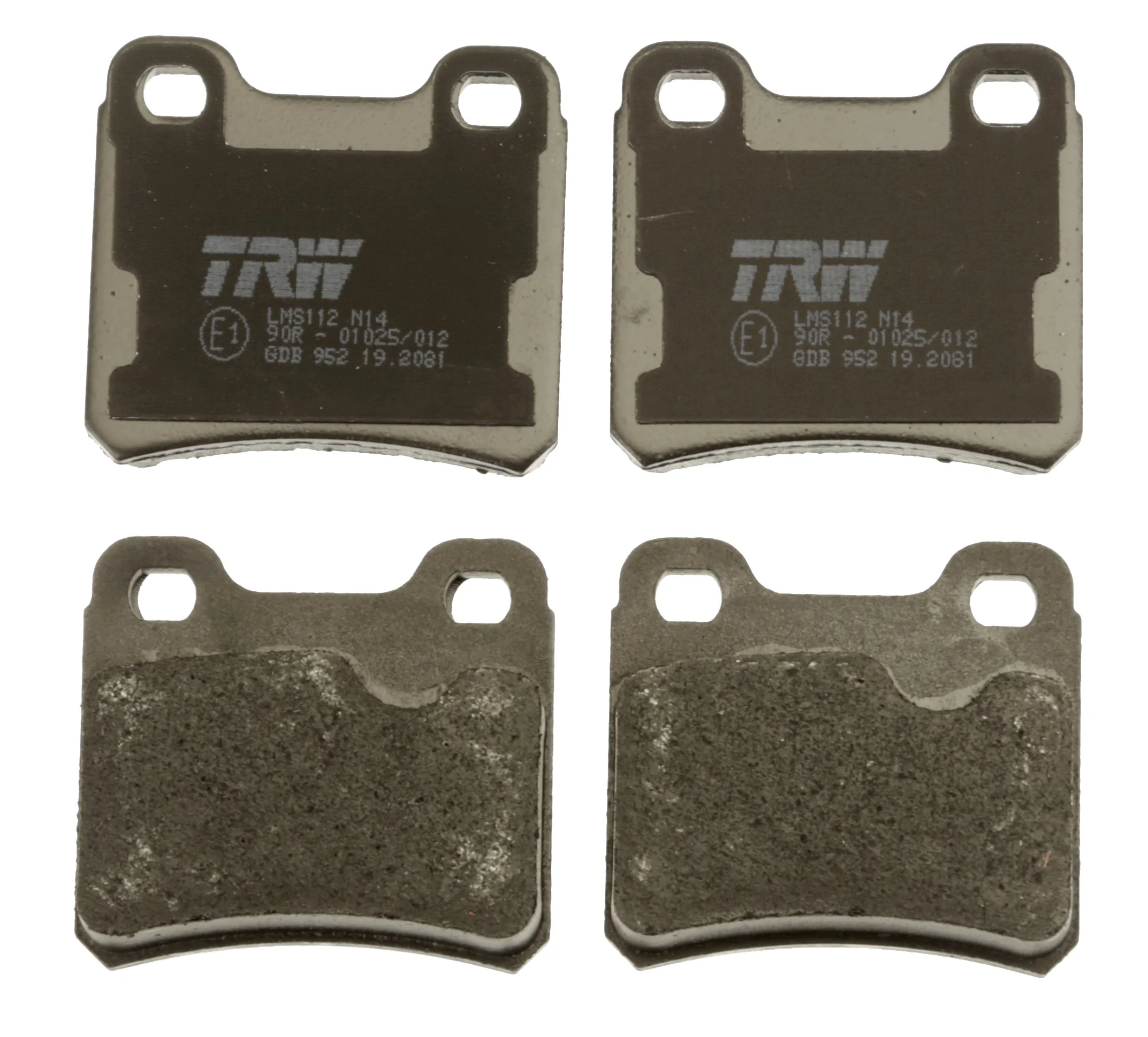 Brake Pad Set, disc brake COTEC GDB952