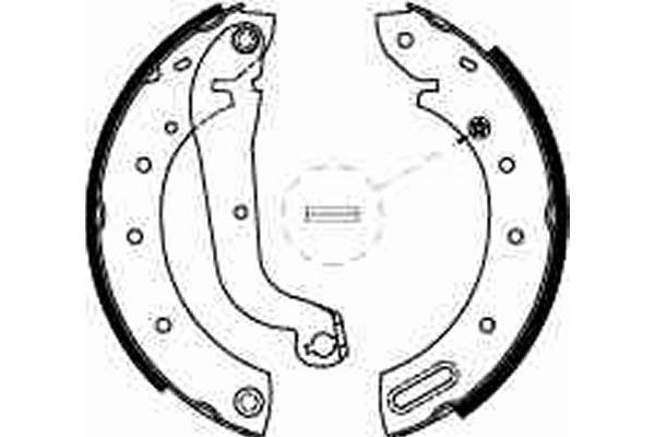 Brake Shoe Set GS8625