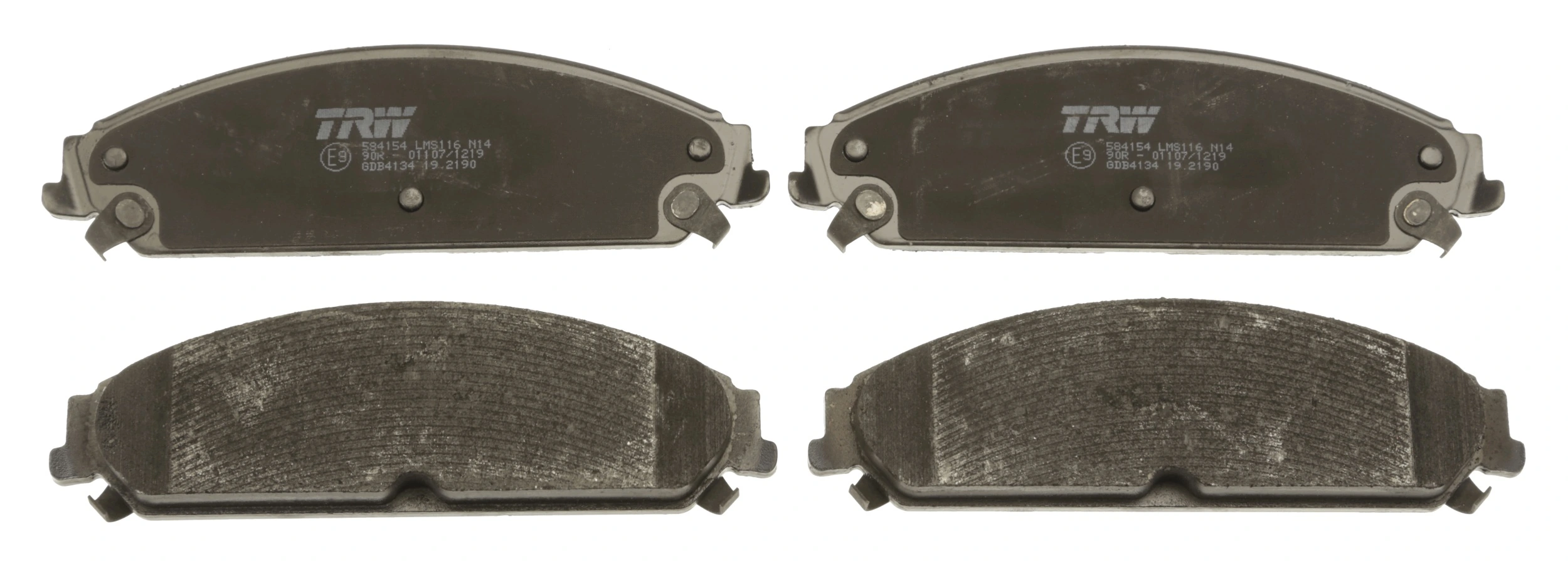 Brake Pad Set, disc brake COTEC GDB4134