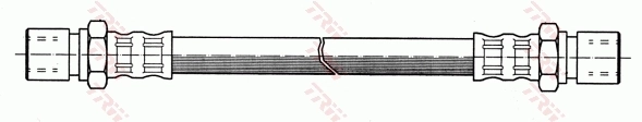 TRW PHA137 Brake Hose