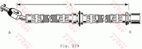 TRW PHD194 Brake Hose