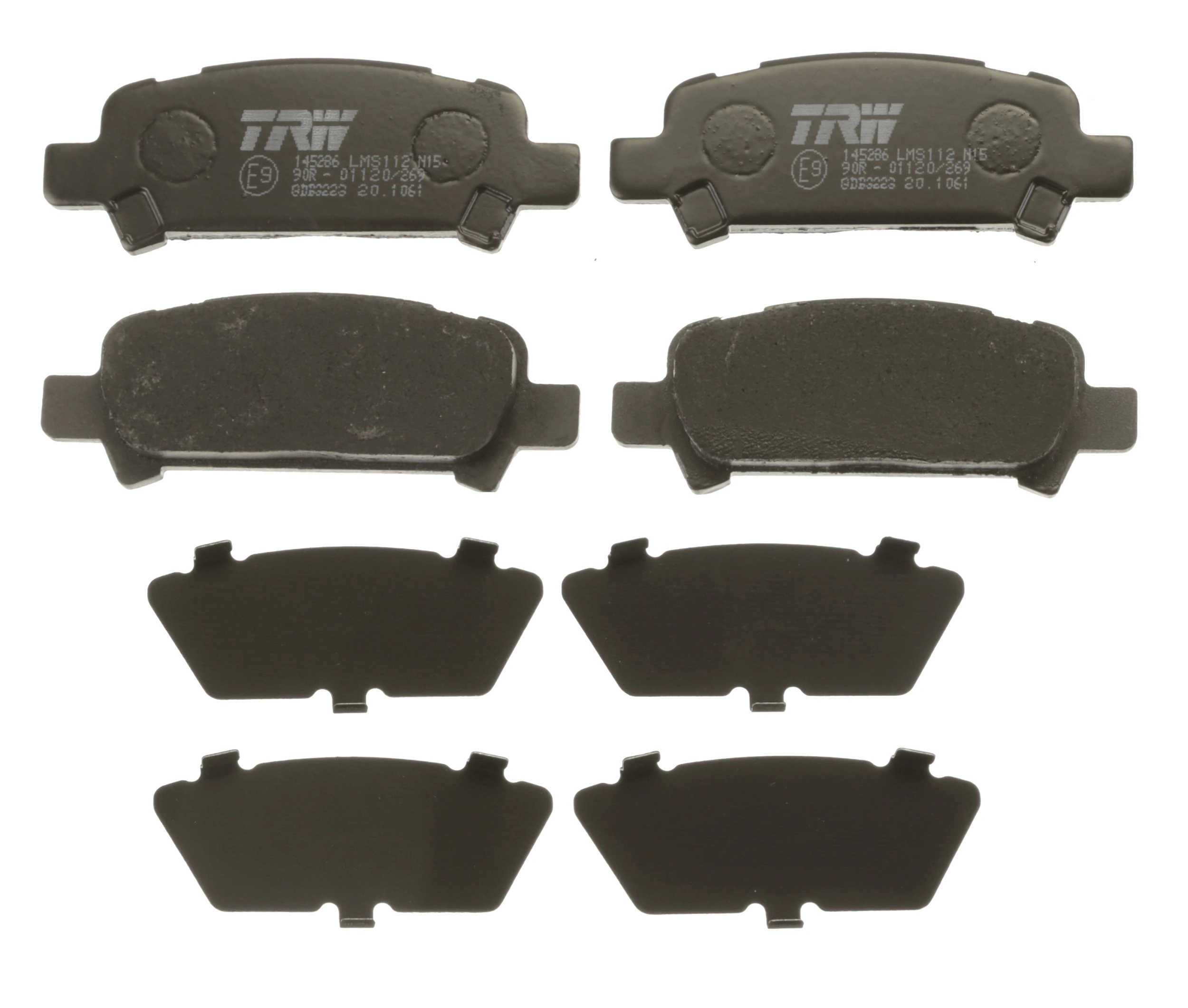 Brake Pad Set, disc brake COTEC GDB3223